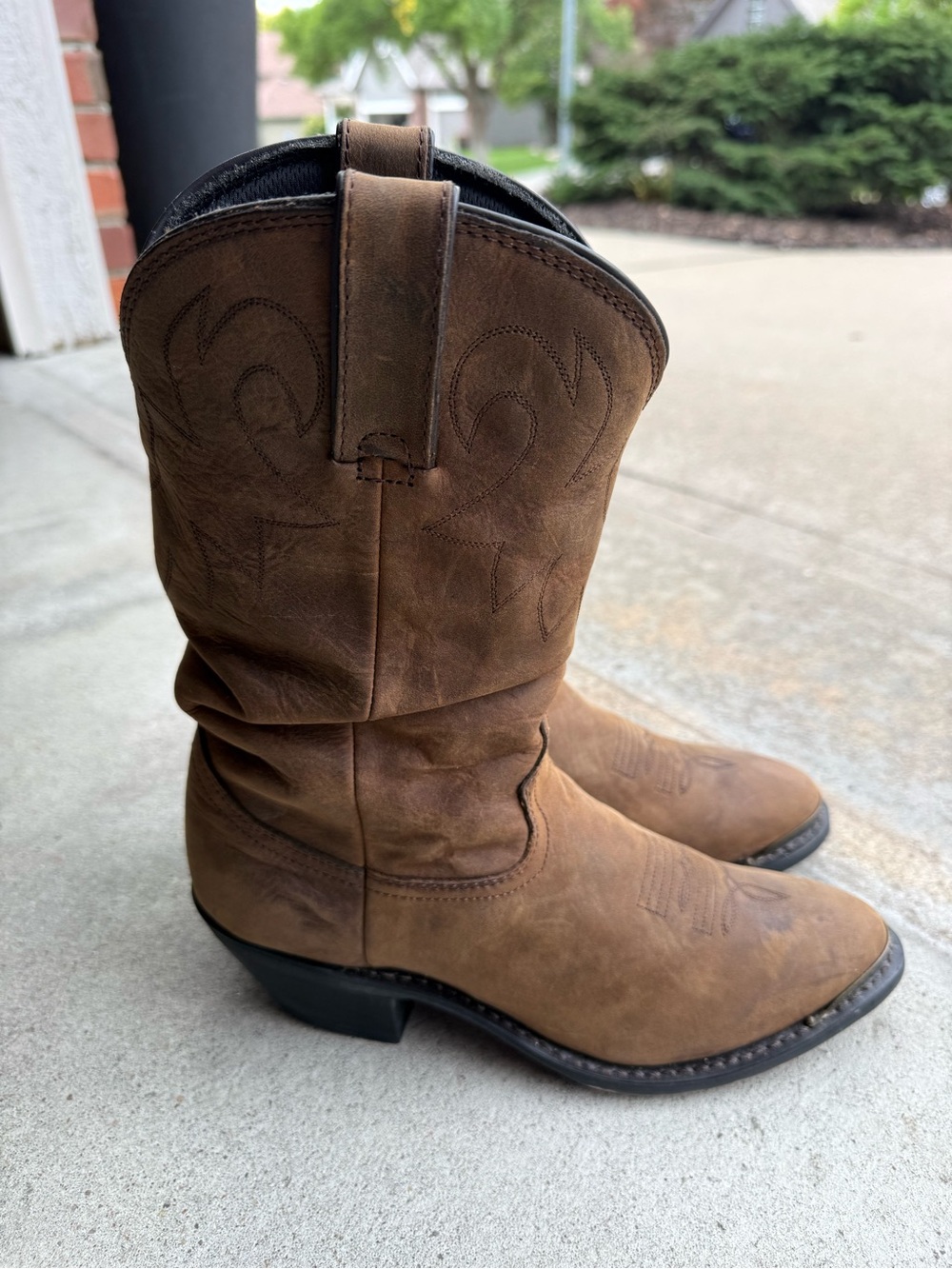 Durango 11” slouch boots- women
